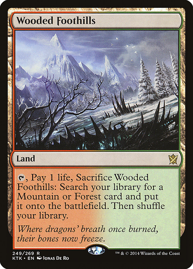 Wooded Foothills [Khans of Tarkir] | Gate City Games LLC