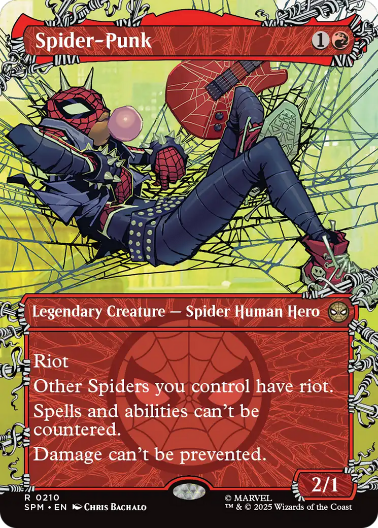 Spider-Punk (0210) (Borderless) [Marvel's Spider-Man] | Gate City Games LLC