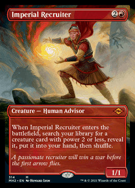 Imperial Recruiter (Borderless Alternate Art) [Modern Horizons 2] | Gate City Games LLC