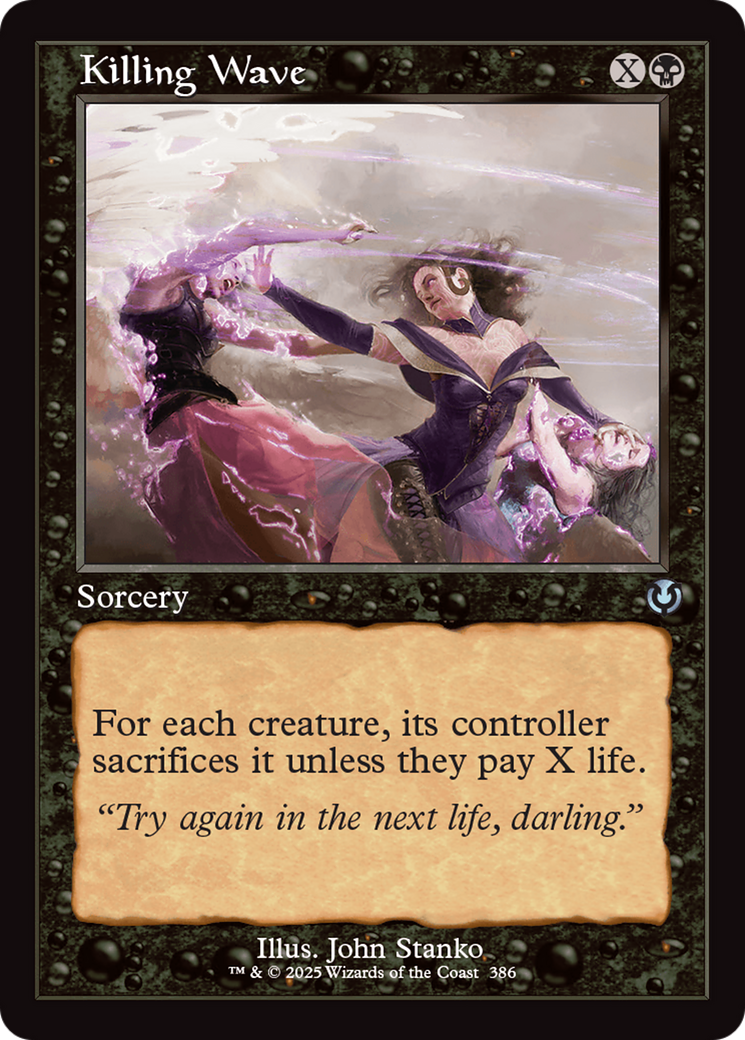 Killing Wave (Retro Frame) [Innistrad Remastered] | Gate City Games LLC