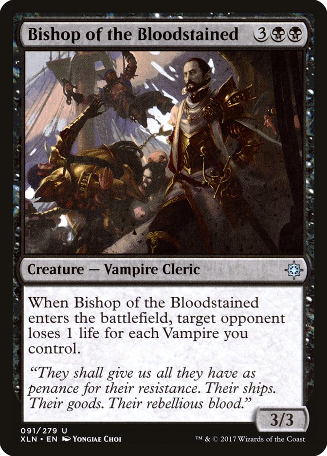 Bishop of the Bloodstained [Ixalan] | Gate City Games LLC
