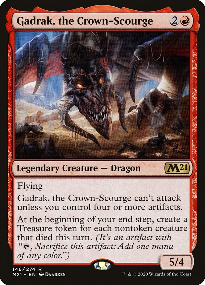 Gadrak, the Crown-Scourge [Core Set 2021] | Gate City Games LLC