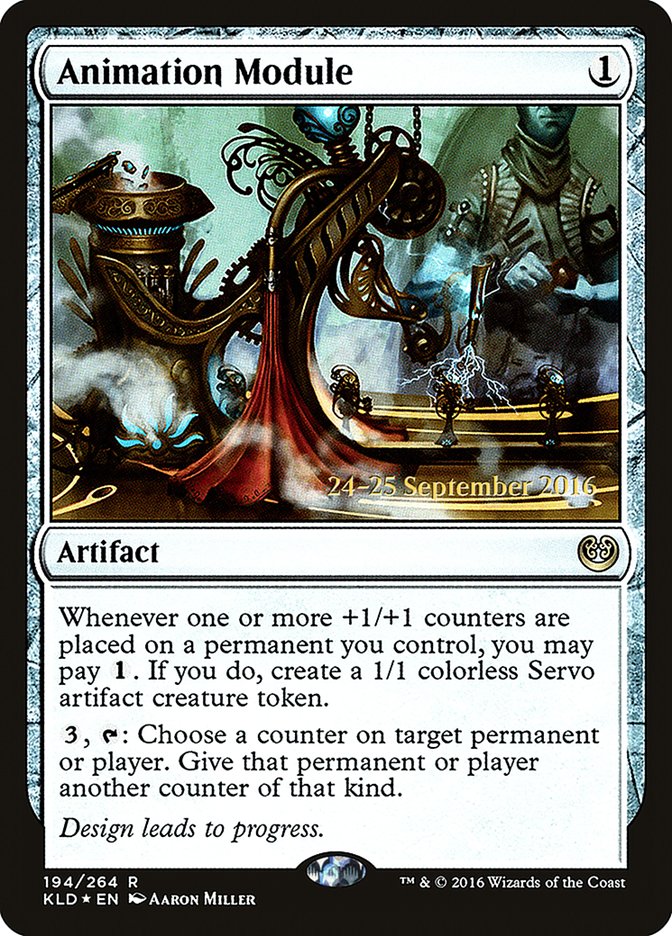 Animation Module [Kaladesh Prerelease Promos] | Gate City Games LLC