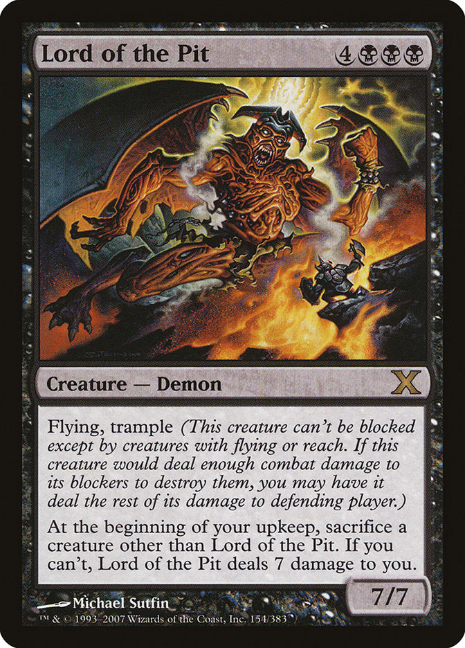 Lord of the Pit [Tenth Edition] | Gate City Games LLC
