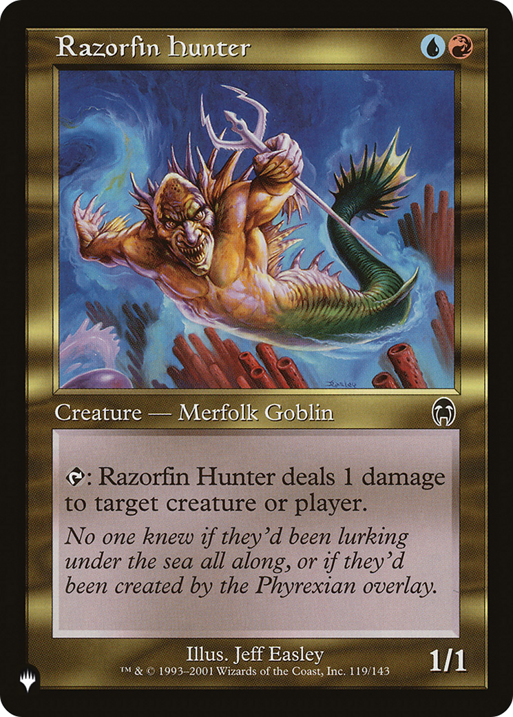 Razorfin Hunter [The List] | Gate City Games LLC