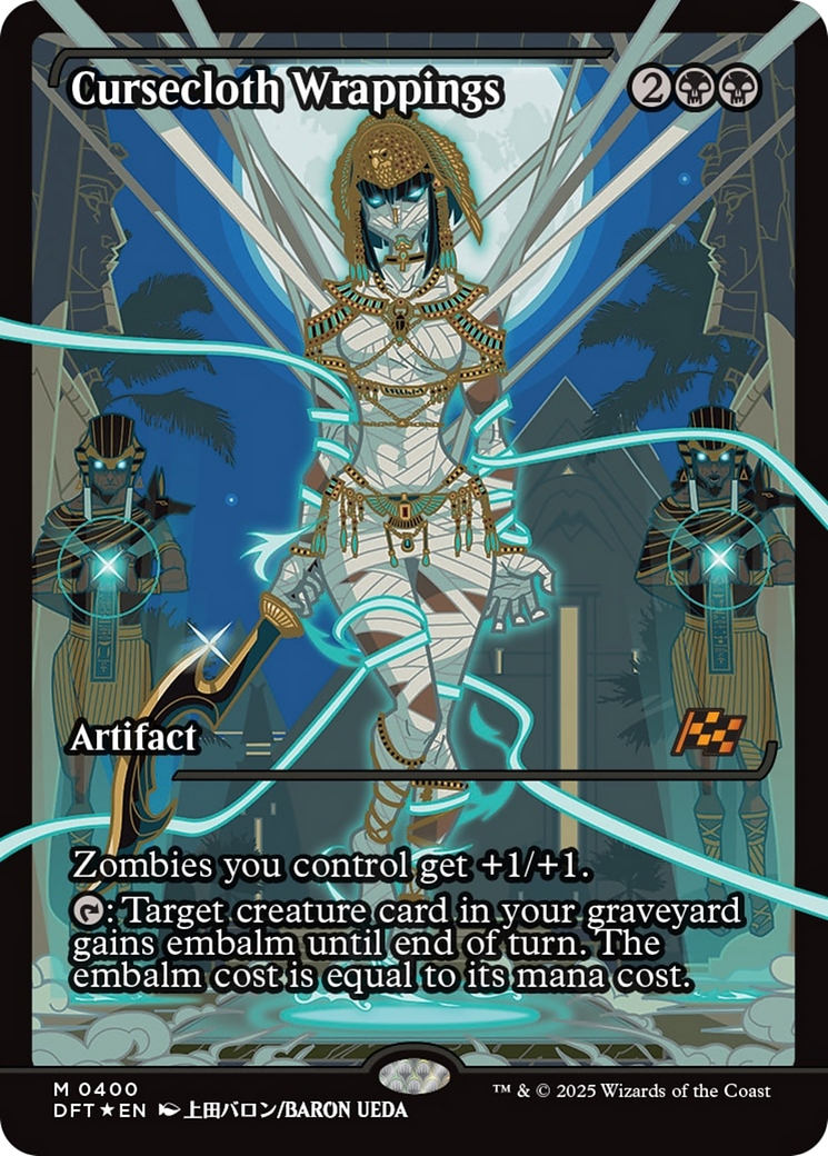 Cursecloth Wrappings (Showcase) [Aetherdrift] | Gate City Games LLC