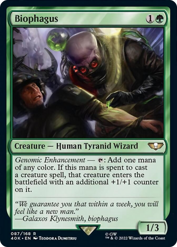 Biophagus (Surge Foil) [Warhammer 40,000] | Gate City Games LLC