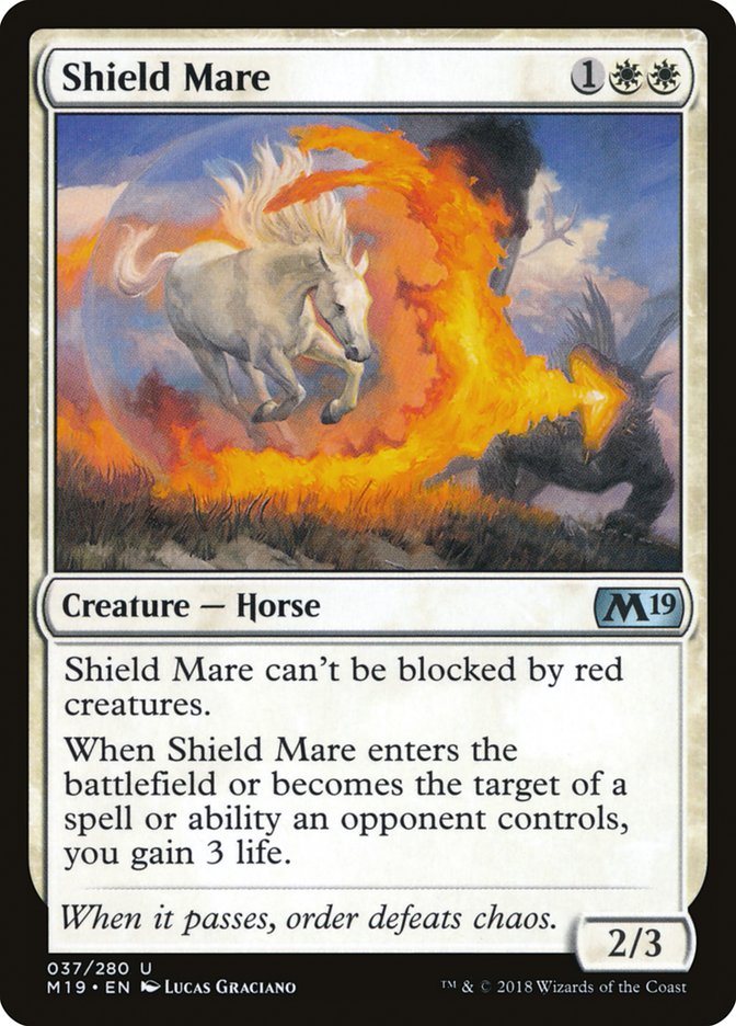 Shield Mare [Core Set 2019] | Gate City Games LLC