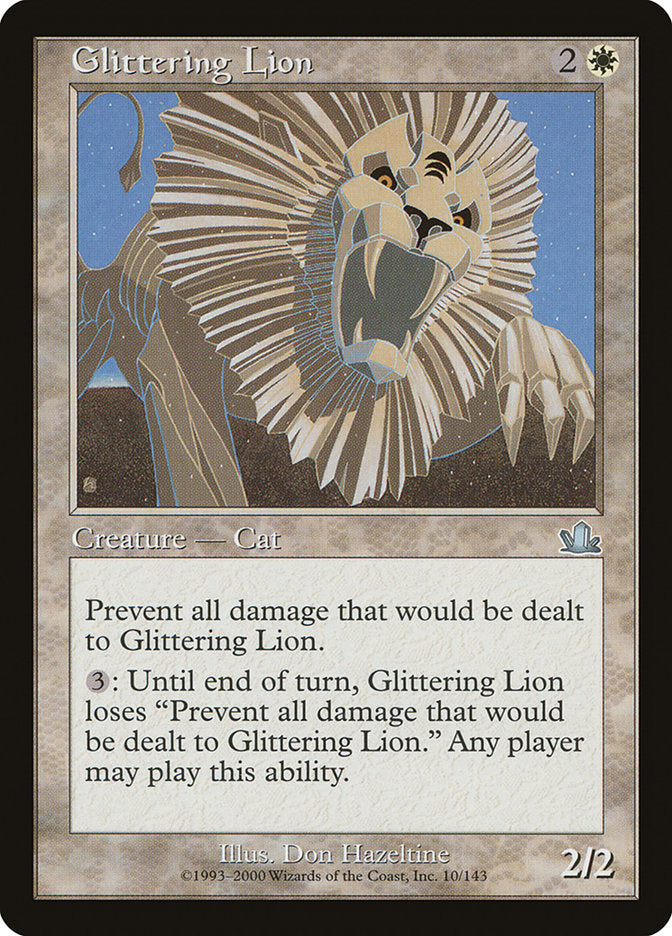 Glittering Lion [Prophecy] | Gate City Games LLC