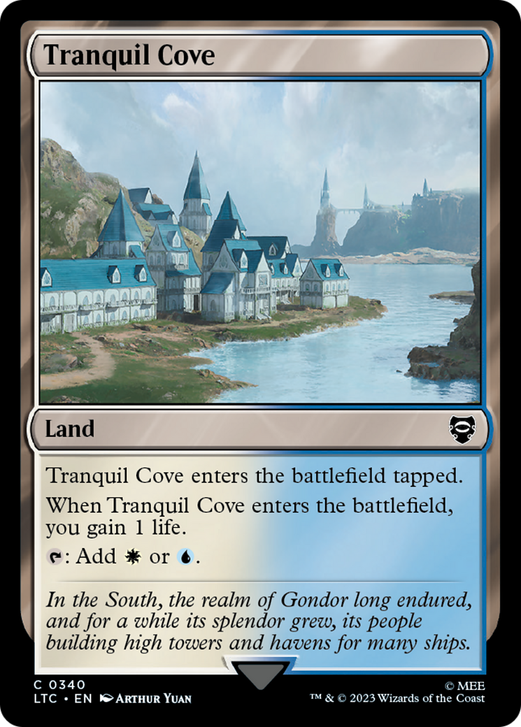 Tranquil Cove [The Lord of the Rings: Tales of Middle-Earth Commander] | Gate City Games LLC