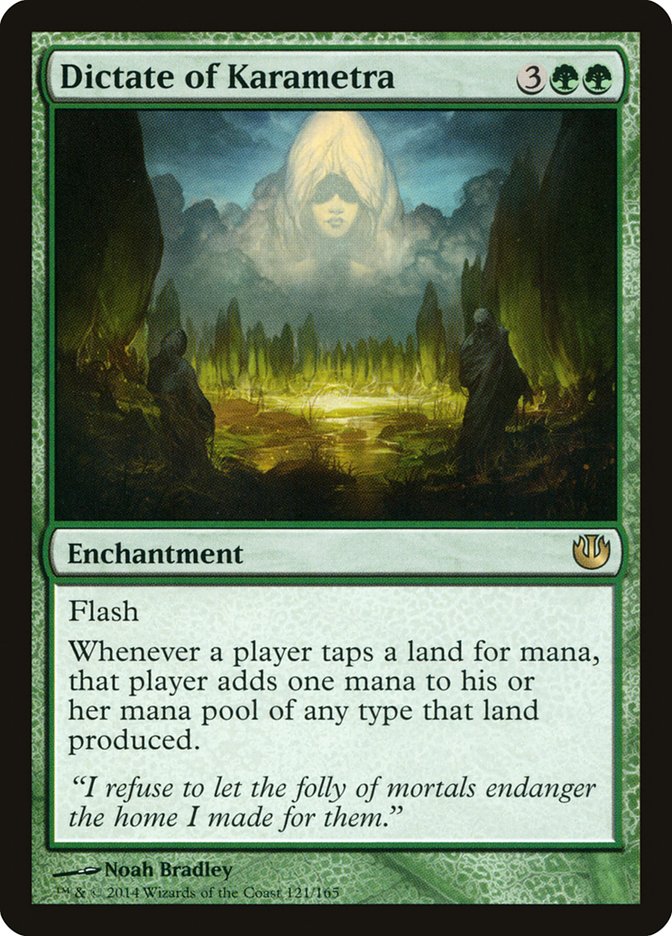 Dictate of Karametra [Journey into Nyx] | Gate City Games LLC