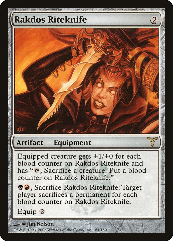 Rakdos Riteknife [Dissension] | Gate City Games LLC