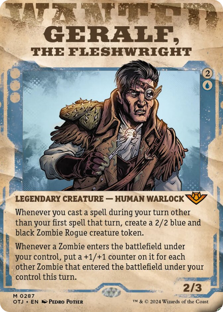 Geralf, the Fleshwright (Showcase) [Outlaws of Thunder Junction] | Gate City Games LLC