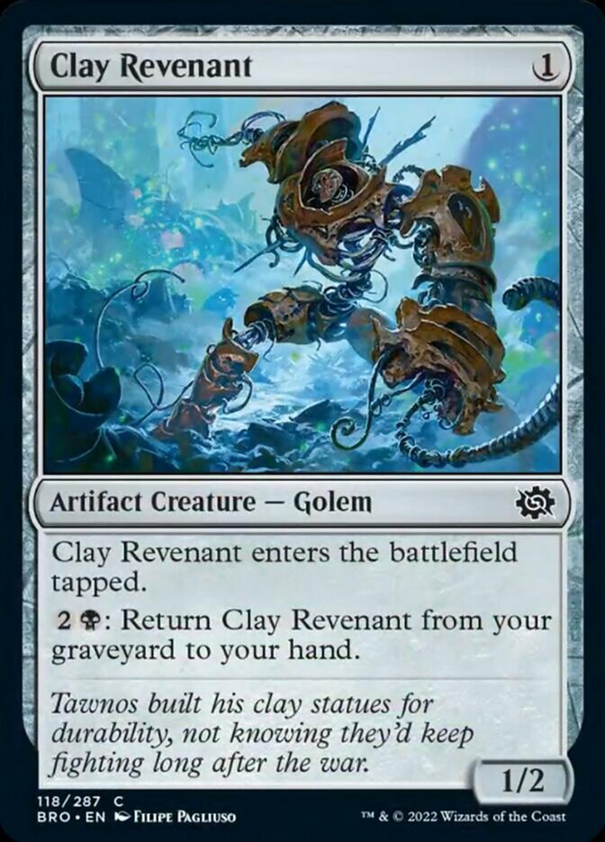 Clay Revenant [The Brothers' War] | Gate City Games LLC