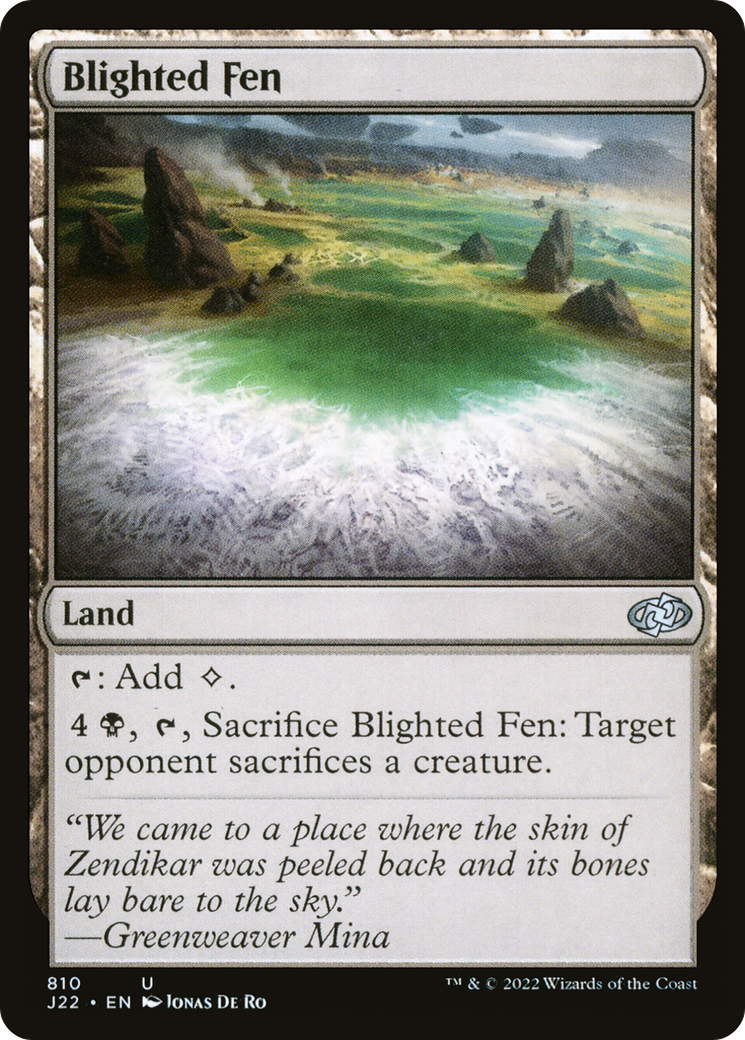 Blighted Fen [Jumpstart 2022] | Gate City Games LLC