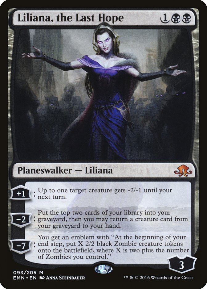 Liliana, the Last Hope [Eldritch Moon] | Gate City Games LLC
