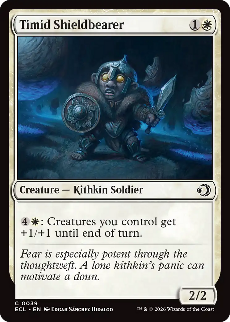 Timid Shieldbearer [Lorwyn Eclipsed] | Gate City Games LLC