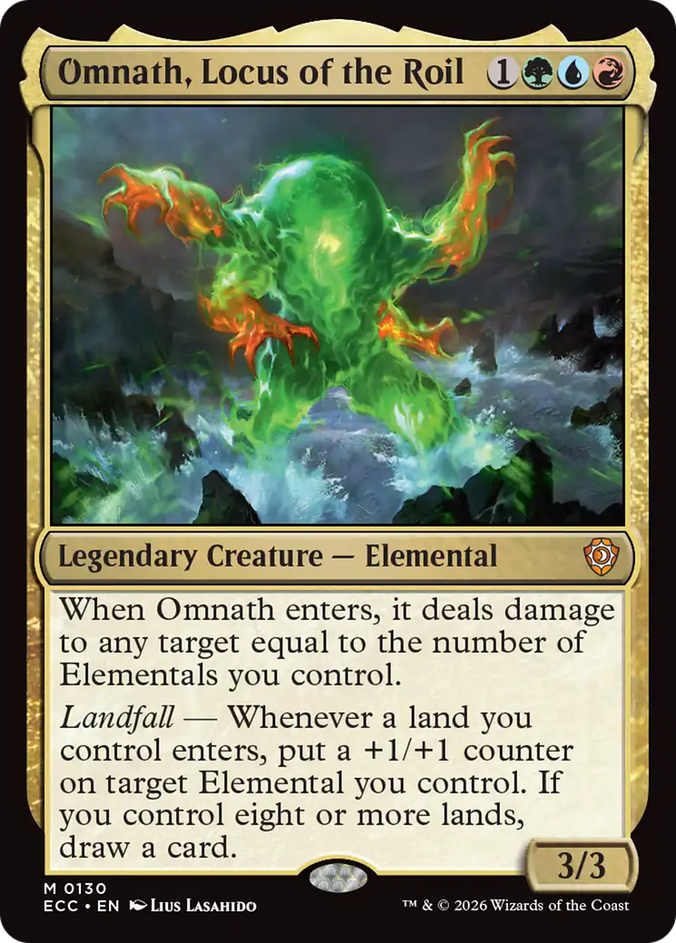 Omnath, Locus of the Roil [Lorwyn Eclipsed Commander] | Gate City Games LLC