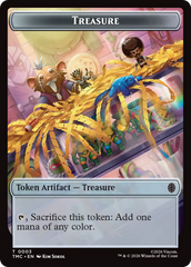 Treasure // Copy Double-Sided Token [Teenage Mutant Ninja Turtles Commander Tokens] | Gate City Games LLC