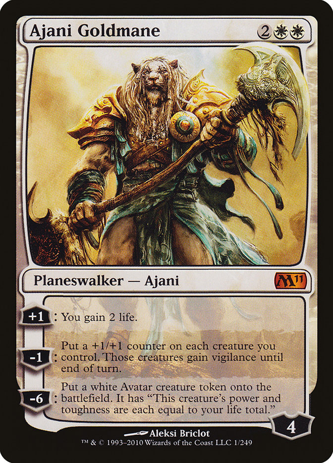 Ajani Goldmane [Magic 2011] | Gate City Games LLC