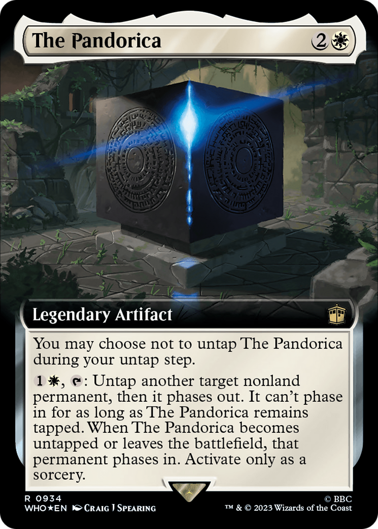 The Pandorica (Extended Art) (Surge Foil) [Doctor Who] | Gate City Games LLC