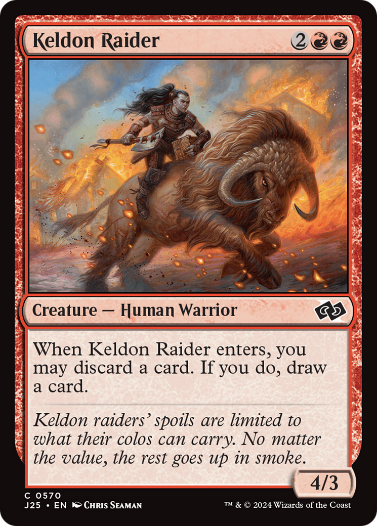 Keldon Raider [Foundations Jumpstart] | Gate City Games LLC