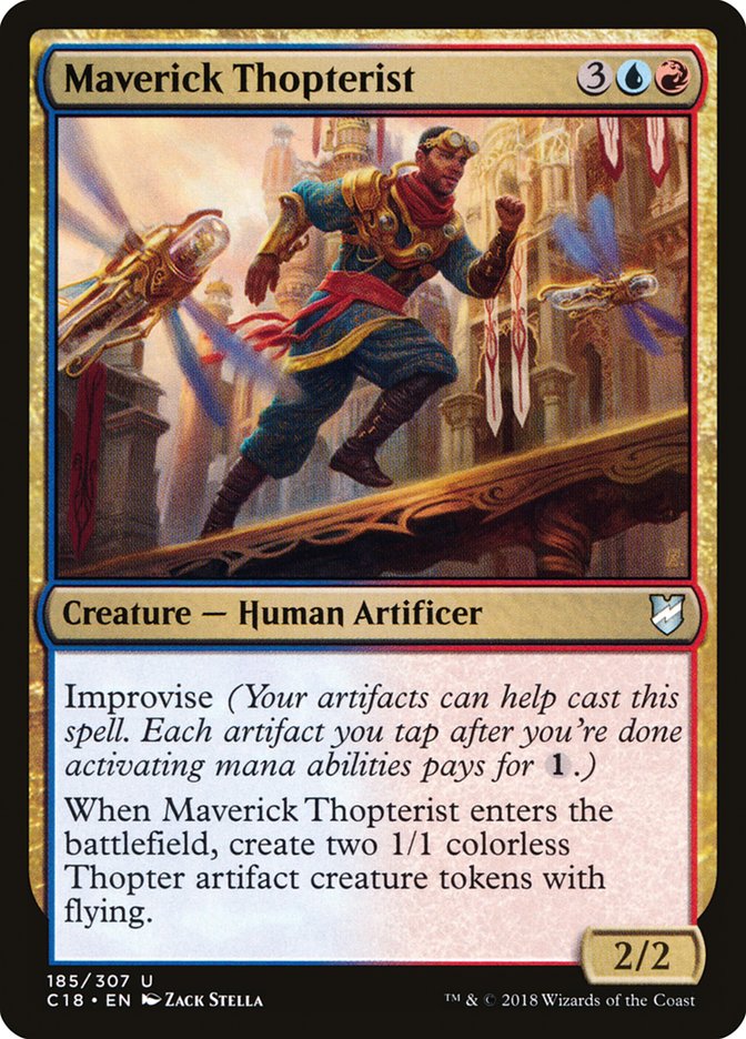 Maverick Thopterist [Commander 2018] | Gate City Games LLC