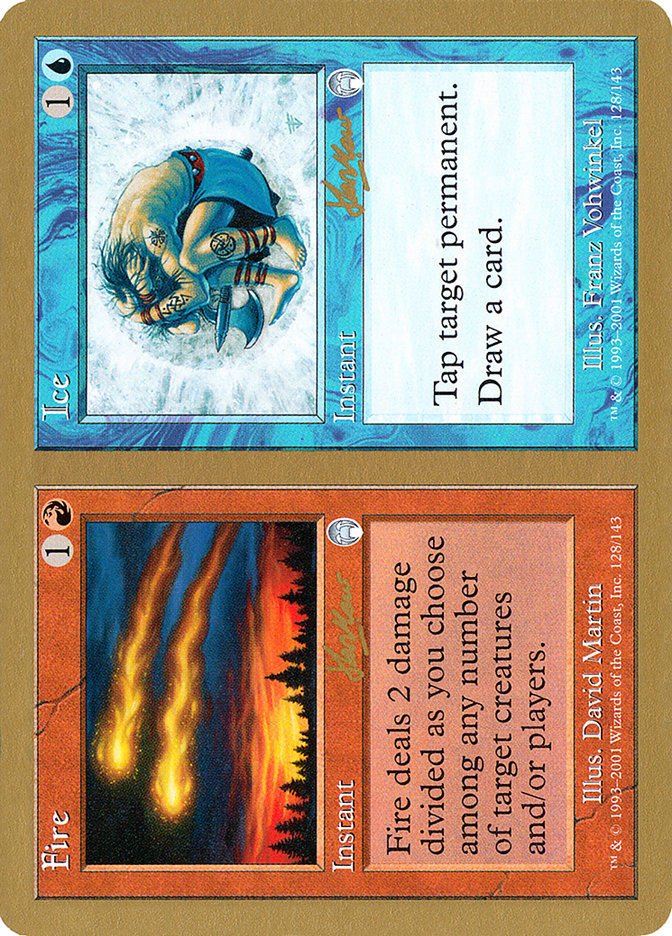 Fire // Ice (Sim Han How) [World Championship Decks 2002] | Gate City Games LLC