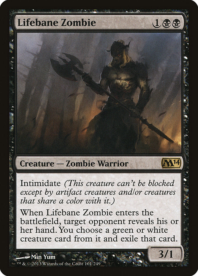 Lifebane Zombie [Magic 2014] | Gate City Games LLC