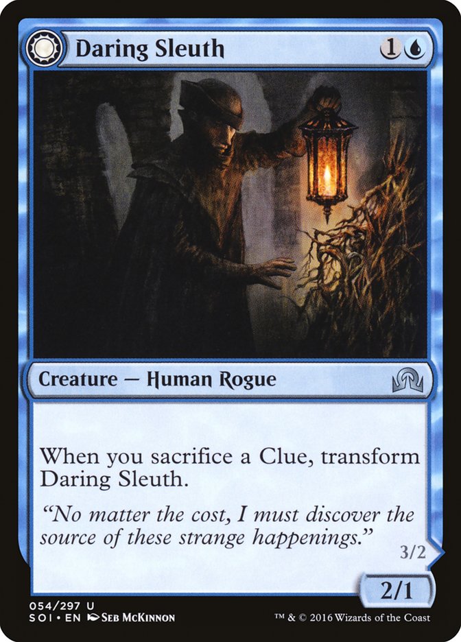 Daring Sleuth // Bearer of Overwhelming Truths [Shadows over Innistrad] | Gate City Games LLC