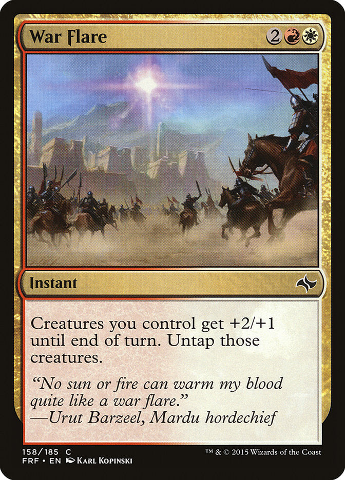 War Flare [Fate Reforged] | Gate City Games LLC
