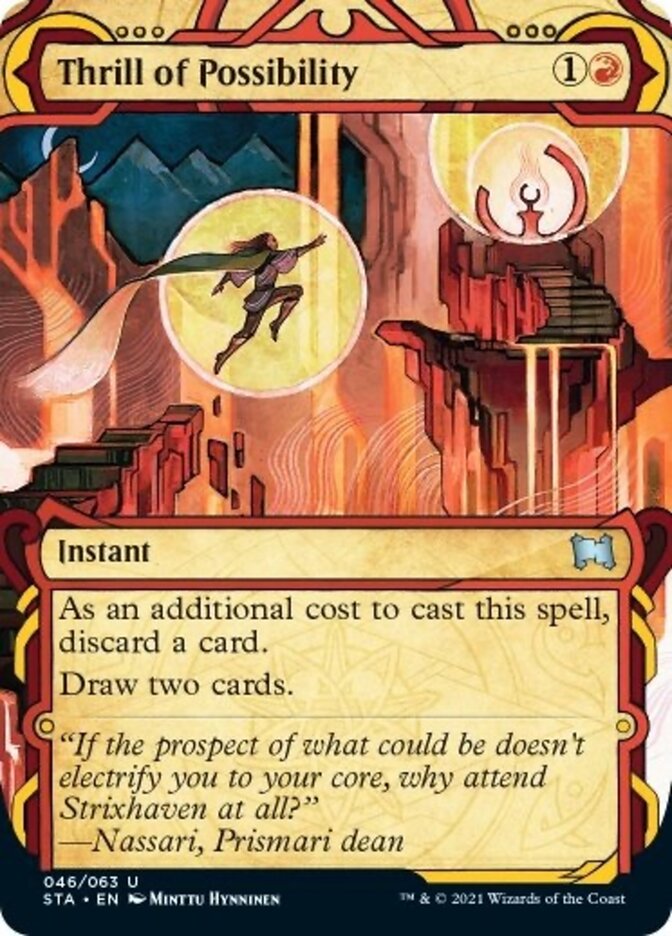 Thrill of Possibility [Strixhaven: School of Mages Mystical Archive] | Gate City Games LLC