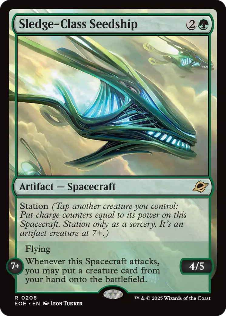 Sledge-Class Seedship [Edge of Eternities] | Gate City Games LLC