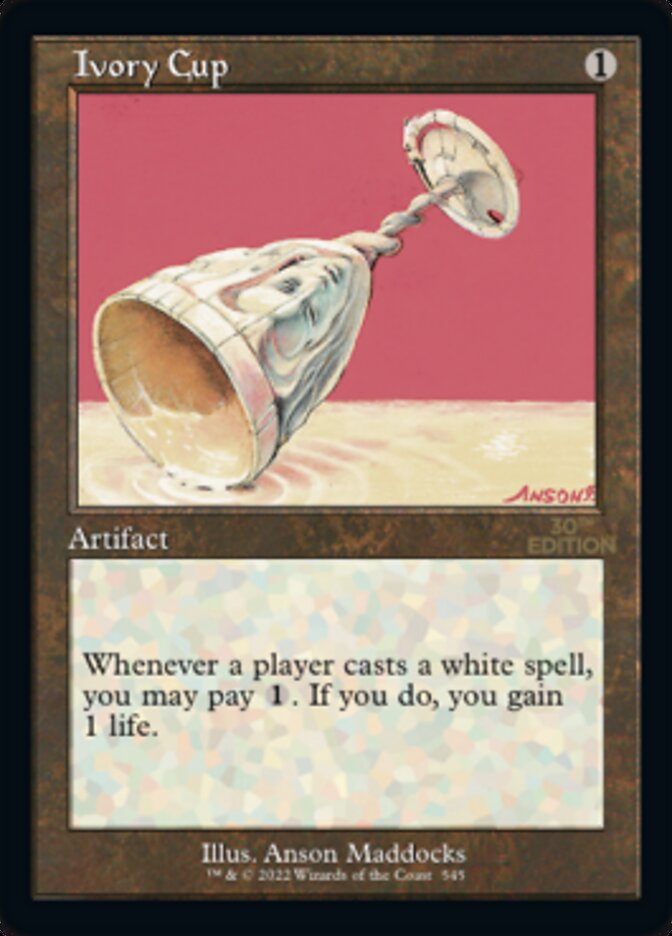 Ivory Cup (Retro) [30th Anniversary Edition] | Gate City Games LLC