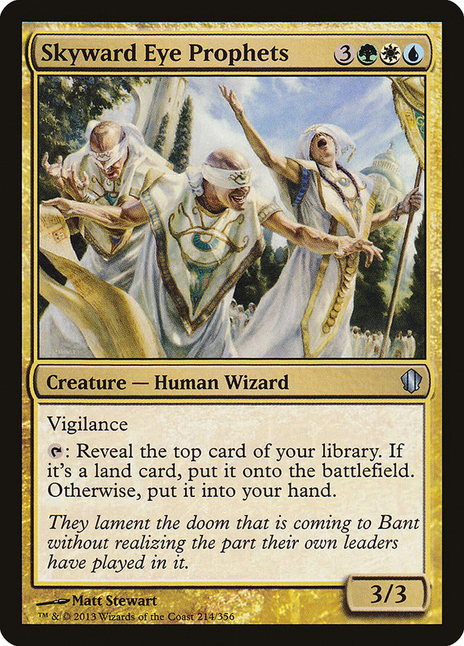 Skyward Eye Prophets [Commander 2013] | Gate City Games LLC