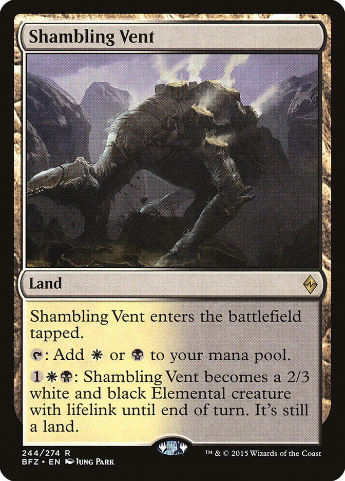 Shambling Vent [Battle for Zendikar] | Gate City Games LLC