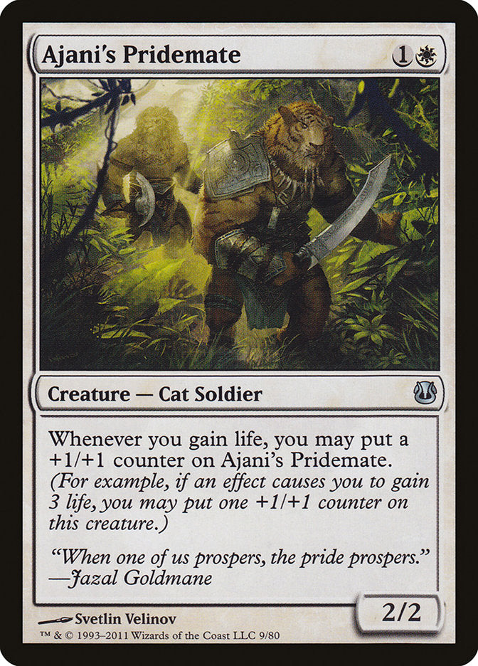Ajani's Pridemate [Duel Decks: Ajani vs. Nicol Bolas] | Gate City Games LLC