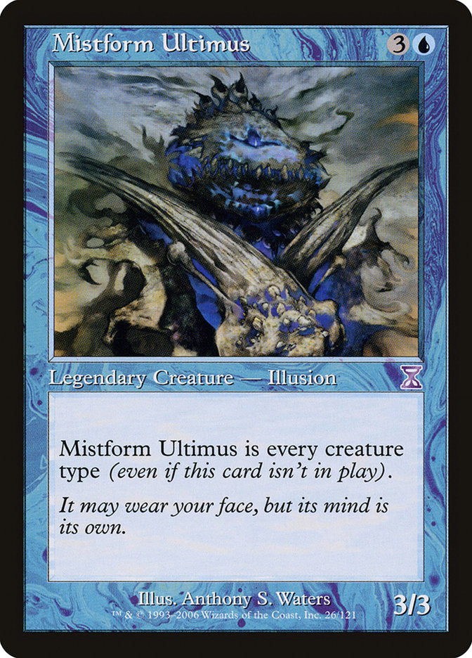 Mistform Ultimus [Time Spiral Timeshifted] | Gate City Games LLC