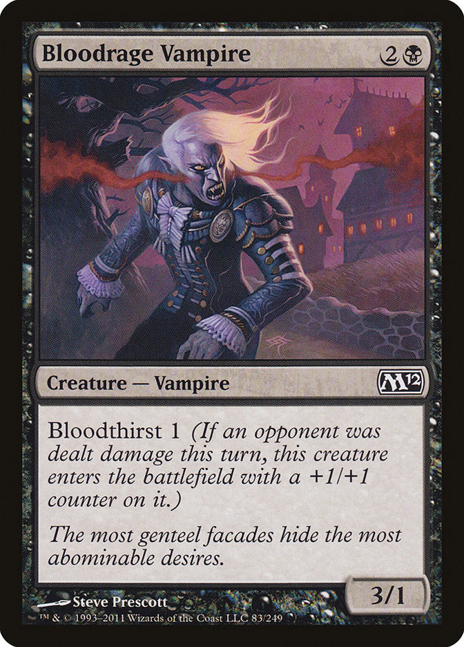 Bloodrage Vampire [Magic 2012] | Gate City Games LLC