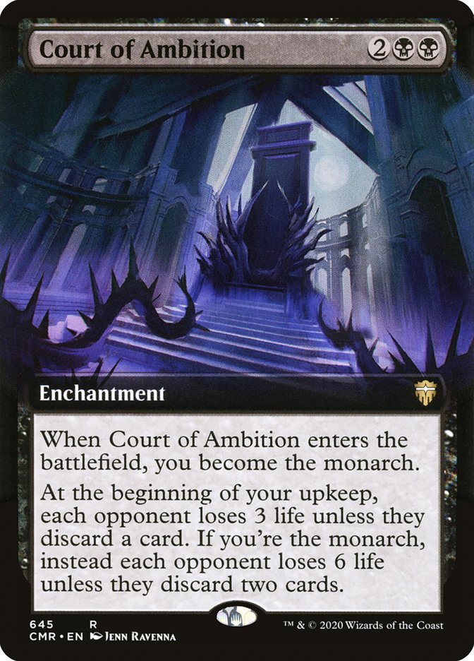 Court of Ambition (Extended Art) [Commander Legends] | Gate City Games LLC