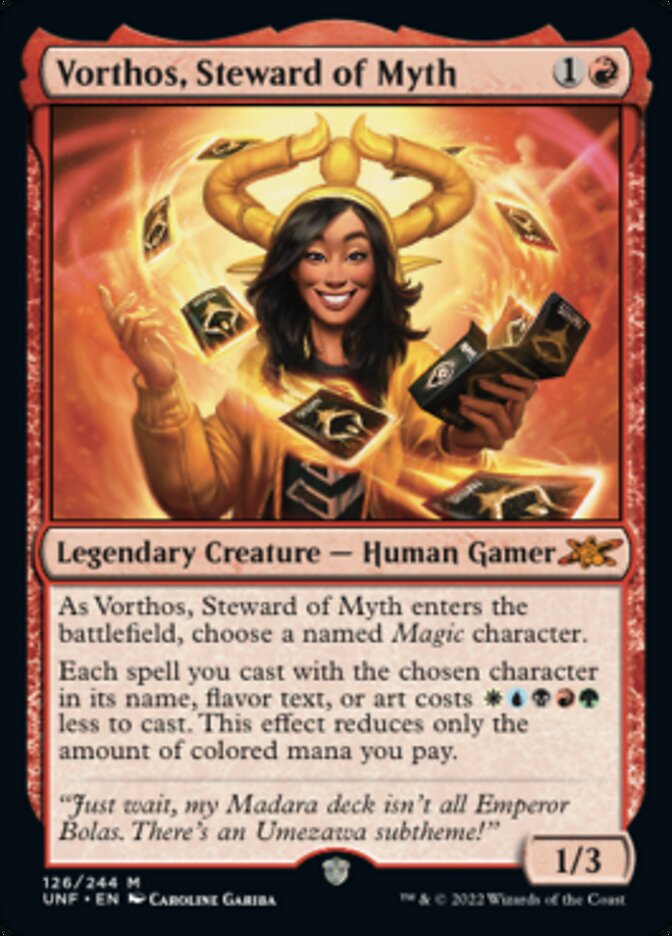 Vorthos, Steward of Myth [Unfinity] | Gate City Games LLC