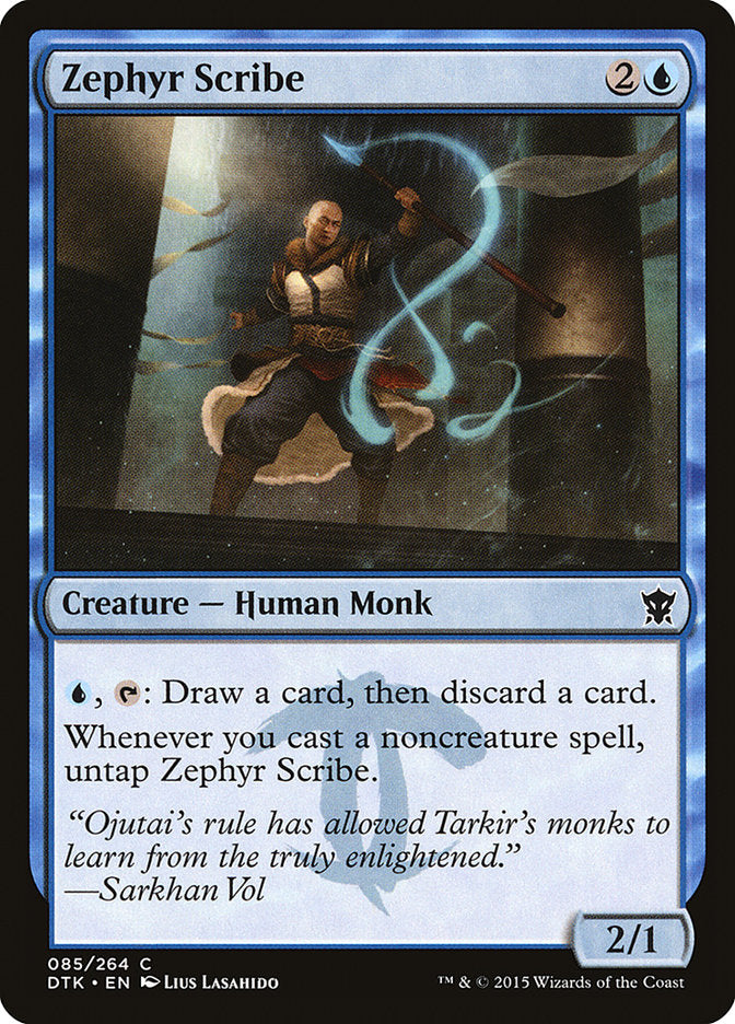 Zephyr Scribe [Dragons of Tarkir] | Gate City Games LLC