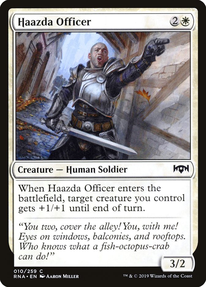 Haazda Officer [Ravnica Allegiance] | Gate City Games LLC