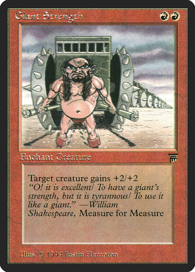 Giant Strength [Legends] | Gate City Games LLC