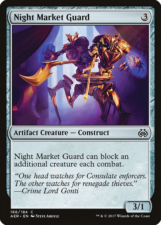 Night Market Guard [Aether Revolt] | Gate City Games LLC