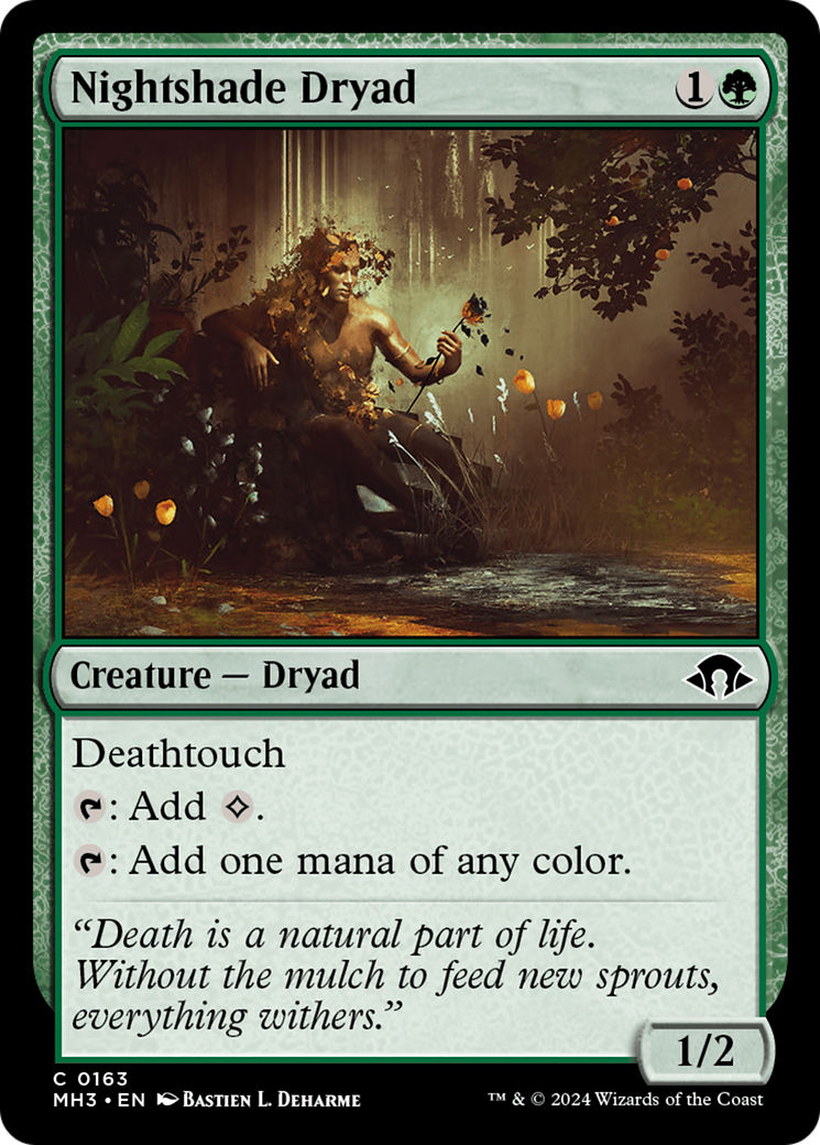 Nightshade Dryad [Modern Horizons 3] | Gate City Games LLC