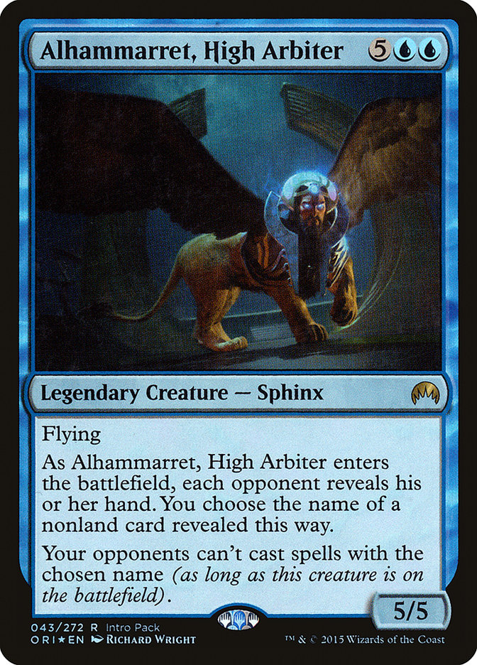 Alhammarret, High Arbiter (Intro Pack) [Magic Origins Promos] | Gate City Games LLC