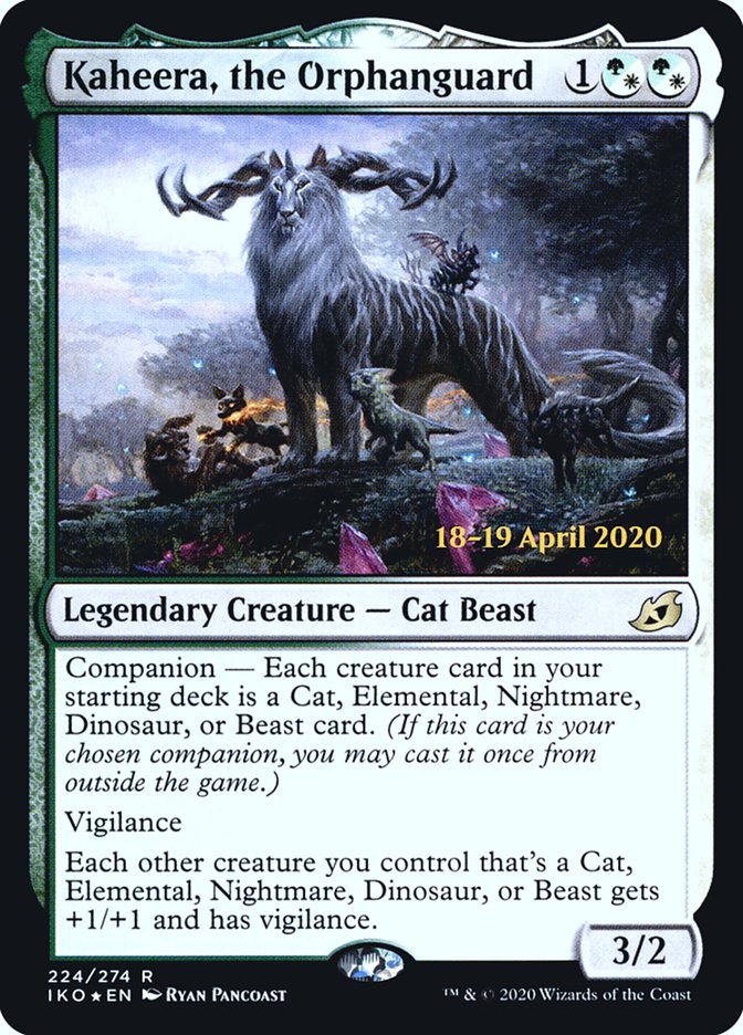 Kaheera, the Orphanguard [Ikoria: Lair of Behemoths Prerelease Promos] | Gate City Games LLC