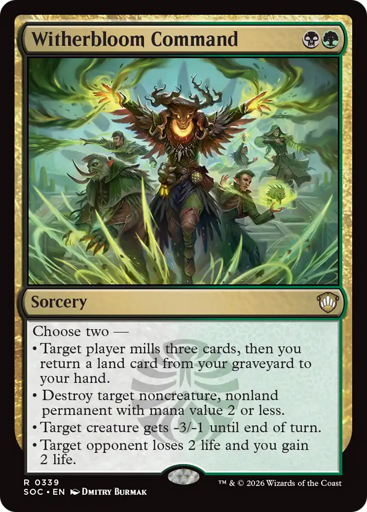 Witherbloom Command [Secrets of Strixhaven Commander] | Gate City Games LLC