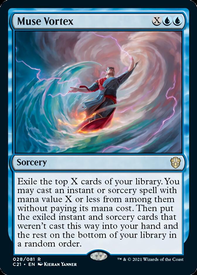 Muse Vortex [Commander 2021] | Gate City Games LLC